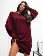 RV SK šaty A1059.17 burgundy