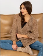 Dámský svetr TW SW BI M2202 tmavě lila