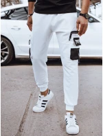 Pánské tepláky combat white FashionStreet UX4370