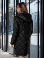Dámská zimní bunda SNOWVIBE černá prošívaná FashionStreet TY4988