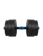 Nastavitelné bitumenové činky s konektorem 2x10 kg REBEL ACTIVE