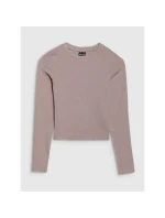 Dívčí úzký hladký rukáv s dlouhým rukávem 4F 4FJRSS25TLONF505-83S