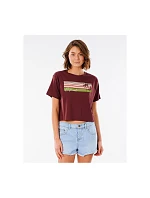 RIP CURL Tričko TALLOWS CROP TEE