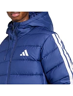 Pánská bunda adidas Essentials CLIMAWARM 3-Stripes modrá JX7771 pánská