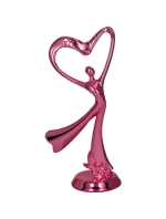 Plastová figurka růžová - tanec