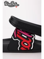 Sandály Pol'and'Rock Festival X Big Star SS174508 Černé Sandály Pol'and'Rock Festival X Big Star SS174508 Černé