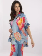 Košile DHJ KS 19007 6.86 modrá