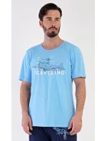 Pánské pyžamo bermudy Letadlo Pánské pyžamo bermudy Letadlo