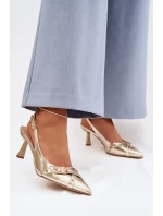 Sandály na podpatku  model 225226 Step in style