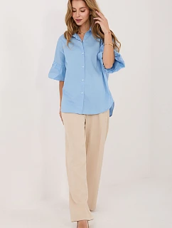 Košile s dlouhým rukávem model 227874 Italy Moda
