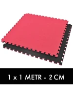 Cvičební podložka s certifikátem bezpečnosti - Puzzle 1x1m - Tatami 2 cm