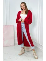 Dlouhý svetr červený Dlouhý svetr červený