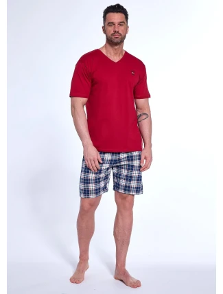 Pyžamo Cornette 326/180 Norway kr/r S-2XL pánské