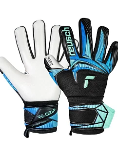 Reusch Attrakt RE:Grip NC Junior brankářské rukavice černo-modré 5672535 7272