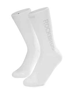 Cyklistické ponožky Rockbros 490067005 s reflexními prvky, velikost S – bílé