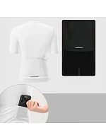 Dámský cyklistický dres Rockbros 15210007011 TVI L – bílý Dámský cyklistický dres Rockbros 15210007011 TVI L – bílý