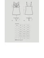 Košilka Jungirl chemise XXL - Obsessive Košilka Jungirl chemise XXL - Obsessive