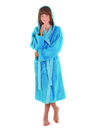 Dětský župan Tampa duo 9159 6330 tyrkys - Vestis Dětský župan Tampa duo 9159 6330 tyrkys - Vestis