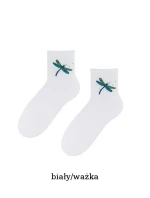 Vzorované netlačící ponožky Steven art.099 35-40