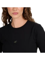 Dámské tričko 4F F2971 tmavě černé 4FWAW25TTSHF2971 20S