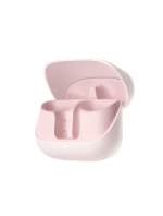 Bezdrátová sluchátka TWS Havit TW906 PRO (růžová)