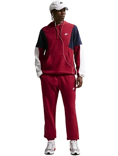 Pánská tepláková souprava Nike Sportswear Club v barvě bordó HV1165 613