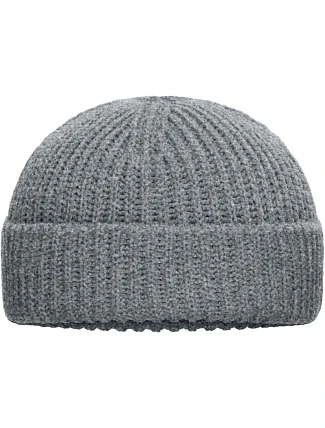 Daiber MB 7408 Pletená čepice "Fisherman" 03.7408 grey melange