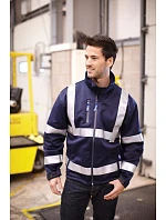 Yoko HVK 09 Hi-Vis softshellová bunda 79.VK09 hi vis yellow/navy