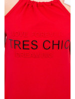 Šaty Tres Chic červené