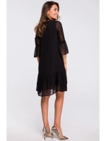 Dámské šaty S160 Černá - Stylove