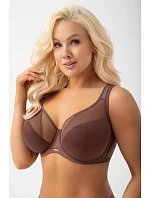 Soft podprsenka Gorsenia K441/1 Luisse, čokoládová Soft podprsenka Gorsenia K441/1 Luisse, čokoládová