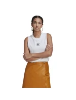 Dámské bavlněné tílko adidas Originals TANK bez ramínek bílé (GN2888)