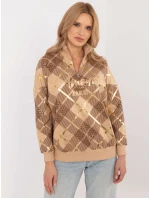 Mikina CLM BL 1259.59 camel