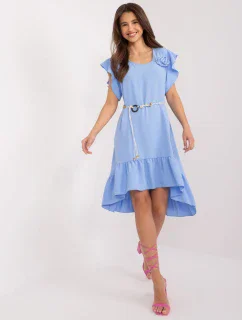 DHJ SK 8921 šaty.98 světle modrá