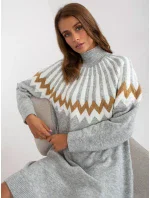 LC SK 0098 šaty.37X šedá LC SK 0098 šaty.37X šedá