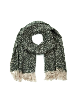 Dámská šála Sz14282-4 černo-béžová - Art Of Polo Dámská šála Sz14282-4 černo-béžová - Art Of Polo