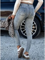 FashionStreet dámské modré džínové kalhoty UY2193