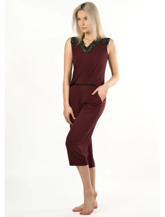 Mefemi Mix&Match Margot 3/4 pyžamové kalhoty S-2XL dámské Mefemi Mix&Match Margot 3/4 pyžamové kalhoty S-2XL dámské