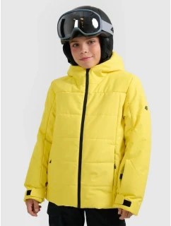 Chlapecká lyžařská bunda 5000 s membránou 4F 4FJRAW25TTJAM1064-71S