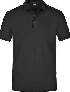 Daiber JN 708 Pánské pima piqué polo 02.0708 black