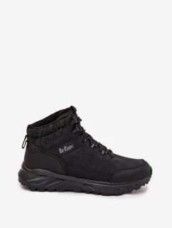 Pánské trekové boty s izolací Lee Cooper LCJ-25-01-3723M Černé