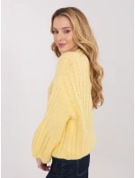 Jumper MI SW 1215.97 světle žlutý Jumper MI SW 1215.97 světle žlutý