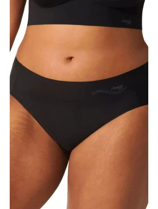 Dámské brazilky Zero Feel hipster black - Sloggi