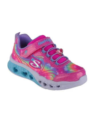 Skechers Flutter Heart Lights-Groovy Swirl 303253L-HPLV Pink 28 Skechers Flutter Heart Lights-Groovy Swirl 303253L-HPLV Pink 28
