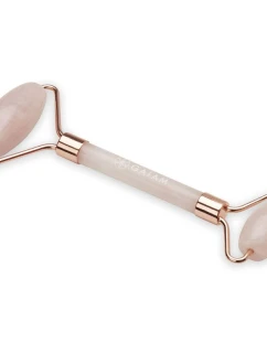 Masážní přístroj na obličej Gaiam v růžové barvě quartz 63944