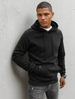 Pánská černá mikina FashionStreet BX5480