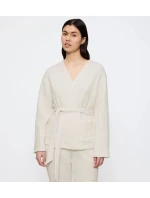 Cozy Comfort Robe Top Quilted - GRAY - TRIUMPH GRAY - TRIUMPH