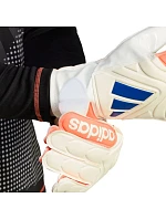 Adidas Copa Glove Club brankářské rukavice bílo-oranžové JN5339