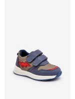 Dětské sportovní boty s zipem modré Hemmani