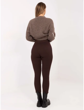 Legíny D93050Z62285A tmavě hnědé